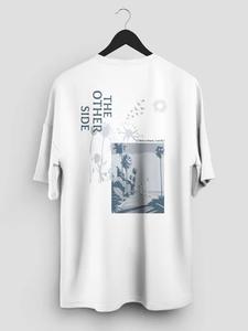 Camiseta de Hombre Estilo Urbano Extragrande 2025, 100% Algodón, 250GSM, Teñido en Hilo, Tejido de Punto, Costura Premium Personalizada, Venta al Por Mayor - Product Image 2