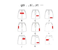 Short en bambou personnalisé pour hommes pour le fitness, le sport, la course et les vêtements décontractés-Pantalon d'entraînement respirant pour les activités de plage des hommes