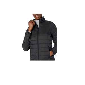 Chaqueta acolchada para hombre con costuras acolchadas y bolsillos con cremallera Chaqueta acolchada de moda para hombre con acabado brillante - Product Image 2