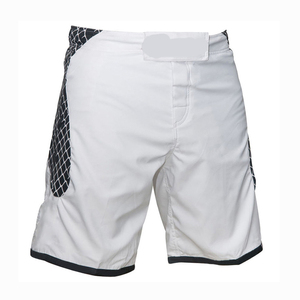 Meilleure vente Short MMA à conception personnalisée polyester/coton mélangé unisexe adulte imprimé par transfert à chaud OEM à bas prix - Product Image 3