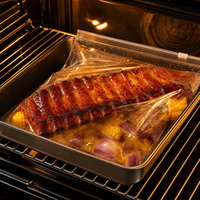 Sac de cuisson en nylon personnalisé Goodluck avec lien torsadé pour la cuisson de la dinde et du poulet (alimentaire)