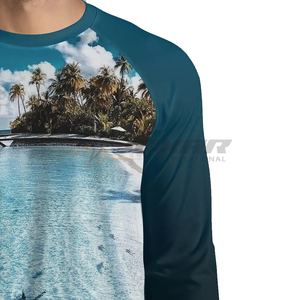 เสื้อตกปลาที่มีการมองเห็นได้ชัดเจนเน้นสีสะท้อนแสงและการป้องกันแสงแดดที่ออกแบบมาเพื่อความปลอดภัยในช่วงรุ่งสาง - Product Image 4