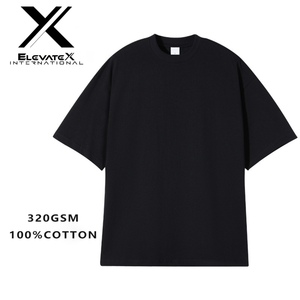 เสื้อยืดคุณภาพสูง 100% โพลีเอสเตอร์ ทรงยูนิเซ็กซ์ สไตล์ฮิปฮอป สตรีทแวร์ ทรงบ็อกซี่ คอปก โอเวอร์ไซส์ สีพื้น แห้งเร็ว ระบายอากาศได้ดี - Product Image 5