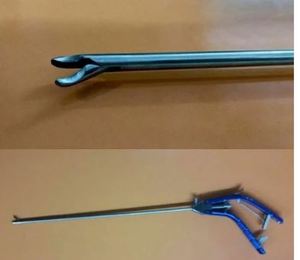 ที่ใส่เข็มสแตนเลสแบบแมนนวลสำหรับการผ่าตัดและเย็บแผล - Product Image 3