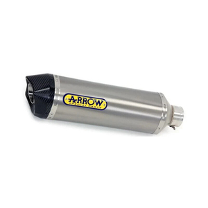 Système d'échappement en aluminium foncé Race-Tech TMAX 560 avec embout en carbone ARROW 73514AKN - Product Image 1