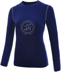 Best Selling Navy Blue XL Gym T-<b>Shirts</b> Spandex Compression Custom Design Breathable Streetwear Wholesale Cotton Print <b>for</b> <b>Women</b> - Product Image 1