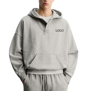 Pull à capuche personnalisé le plus vendu, de haute qualité, à prix avantageux, collection d'hiver pour hommes avec tissu respirant 2026 - Product Image 1