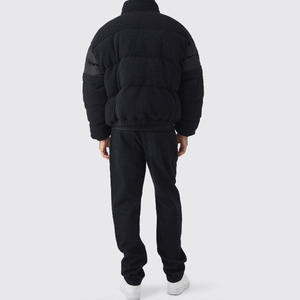 Chaquetas acolchadas personalizadas de alta calidad, chaquetas acolchadas de pana, chaquetas gruesas de lana para hombre, chaquetas de invierno para hombre - Product Image 6