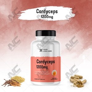Compléments alimentaires Nutricore de qualité supérieure pour adultes, capsules naturelles de Cordyceps, 60 unités, pour femmes enceintes - Product Image 2