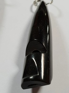 Sifflet en corne de buffle pour le dressage et l'exercice des chiens adapté au sifflet d'agate d'enseignement des chiens - Product Image 2