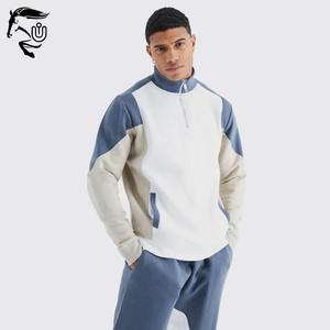 OEM ODM ชุดวอร์มสำหรับฤดูหนาวของผู้ชายชุดมีฮู้ดผ้าคอตตอนเนื้อหนาขนาดใหญ่ชุดวอร์ม2ชิ้นและกางเกงขายาวขนาดใหญ่พิเศษ - Product Image 3