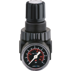 Regulador de Presión Neumático AEROTEC, Rosca de 21 mm, FX 3200, 1/2'', Máximo 14 Bares, Rango 0-10 Bares, Flujo de 6000 L/min, Accesorio - Product Image 3