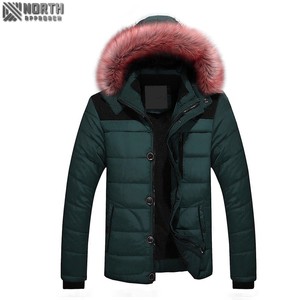 เสื้อโค้ทกันหนาวใส่ได้สองด้านสำหรับผู้ชายเสื้อคลุมยาวหนาพิเศษแจ็คเก็ตเสื้อผ้าแคนาดาสำหรับผู้ชายแฟชั่น - Product Image 1