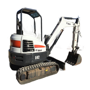 Haute qualité BOB CATS E42 Mini pelle sur chenilles cabine fermée hydraulique auxiliaire 5 tonnes engrenage d'exploitation noyau moteur moteur boîte de vitesses - Product Image 2