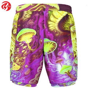 Vêtements de fitness imprimés taille élastique avec poches hommes portent des shorts Shorts de jogging pour hommes nouveauté Jogger Jogging Shorts - Product Image 2