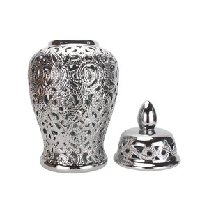 Urnas de cremación para humanos-Urna duradera ecológica de aluminio de estilo europeo para cenizas conmemorativas funerarias - Product Image 1