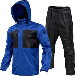 Top Trending 2025 Men's <b>Rain</b> Suit Wind Breaker Waterproof Breathable Packable <b>Rain</b> <b>Gear</b> Lightweight <b>Rain</b> Jacket Windbreaker Suit - Product Image 3