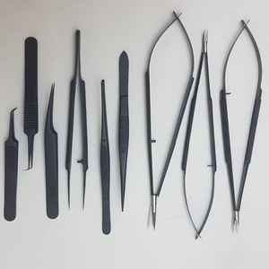 Nouveauté Ensemble de microchirurgie manuelle certifié CE Revêtement en titane Acier inoxydable durable Instruments chirurgicaux métalliques - Product Image 3