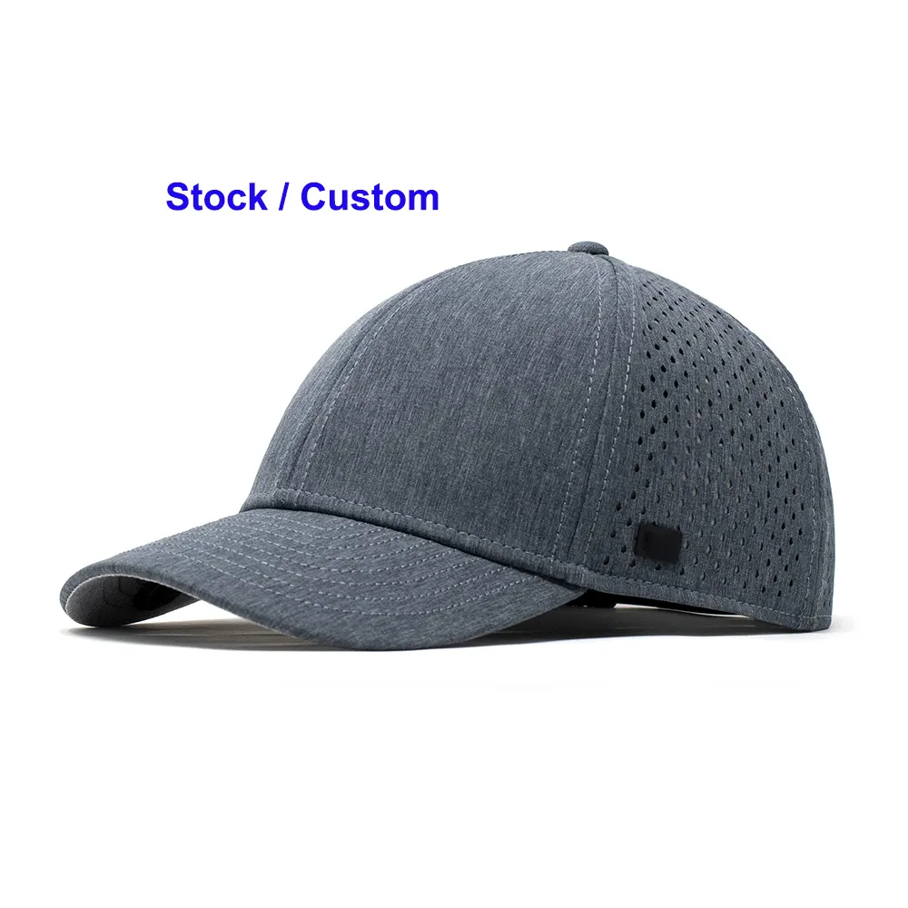 Heißer Verkauf Heather Light Blue Water proof The Assault Snapback Baseball Cap Gräben Hydro Trucker Wasser hut für Frauen Männer