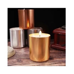 <b>Unique</b> Design Iron Candle Jar Votive Holder Eco-Friendly Christmas Home Decoration Diwali Decorative Handmade - Product Image 3