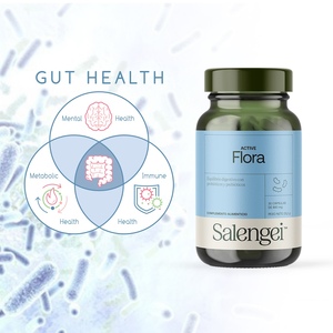 Active Flora 30 Cápsulas Suplemento Probiótico Blanco Aloe Vera Fibras Prebióticas PARA EL Equilibrio Digestivo y La Salud Intestinal - Product Image 2