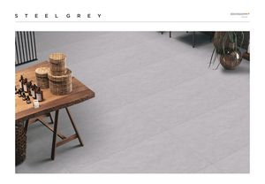 Dura Deco Mosaic 320x294mm Carreaux de mosaïque gris acier 73mm Carreaux de mosaïque en porcelaine à chevrons pour élévation Villa Banglow - Product Image 4