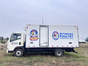 BEST OFFER USED 4x2 Left Hand Drive New Day Old Chick <b>Transport</b> Truck Poultry Livestock Insulated V-a-n Truck - Product Image 3