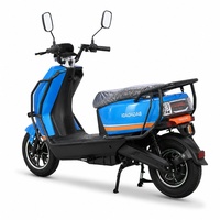 1000W TIKING Electric Motorcycle 72V20Ah Battery with 60-70km Range 45km/h Max Speed 10inch Tire for Delivery Use