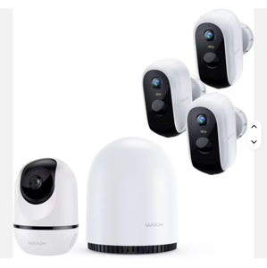 Caméra de sécurité intérieure ORIGINALE 4MP avec fonction Pan-Tilt pour surveillance de bébé, Wi-Fi et 32 Go, pour la sécurité domestique - Product Image 2