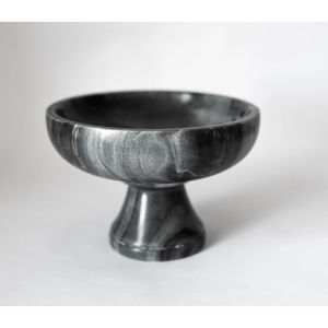 Cuenco decorativo de mármol verde Natural hecho a mano, elegante diseño moderno, centro de mesa de piedra pulida para boda, decoración del hogar almacenada - Product Image 5