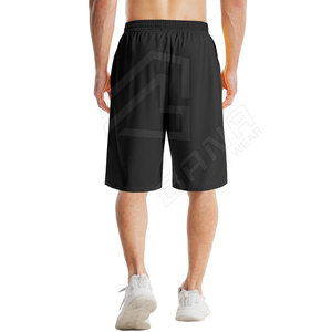 High Quality Custom Breathable Summer Basketball <b>Shorts</b> for Men with Pockets OEM Logo 100% <b>Polyester</b> - Product Image 4