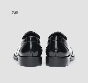 Chaussures habillées classiques en cuir de vachette pour hommes, style Oxford à bout pointu, durables pour le bureau, les réunions et le travail - Product Image 3