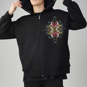 เสื้อฮู้ดพิมพ์ลาย UV ทุกรุ่นพร้อมฮู้ดหูรูดและกระเป๋าจิงโจ้สำหรับการสั่งซื้อตามสั่ง - Product Image 6