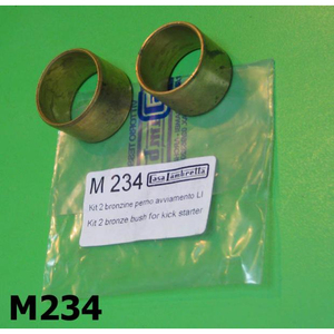 Eje de arranque con bujes de bronce Lambretta LI + TV2/3 + SX + Special + GP/DL + Serveta - Product Image 1