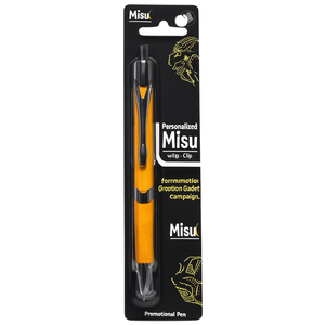 Penna a Sfera Personalizzata Misu con Clip per Campagne Promozionali - Product Image 3