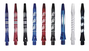 Arbres de fléchettes en aluminium de conception rainurée personnalisée de qualité supérieure pour le jeu compétitif - Product Image 2