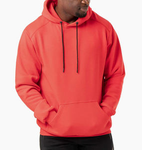 Running Men's Loose Training Hoodies Puff Print Hip Hop No String Streetwear Sudadera con capucha Heavyweight Hoodie - Product Image 4