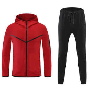 Survêtement coupe-vent deux pièces respirant avec logo personnalisé pour hommes Ensemble pantalon et veste de jogging avec logo personnalisé pour l'hiver - Product Image 2