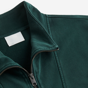 OEM Hombres de alta calidad de invierno activo Tops Color sólido media cremallera sudadera transpirable cómodo ajuste Precio de fábrica - Product Image 6