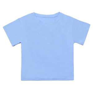 Custom logo Female T Shirt Summer <b>Crop</b> <b>Top</b> O Neck Cropped Navel Women Cotton Fashion T-Shirt - Product Image 3
