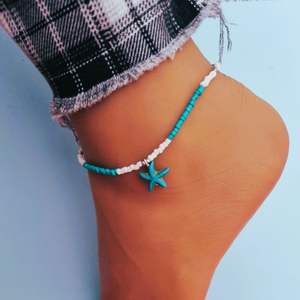 Bracelets de cheville de plage perlés faits à la main colorés vêtements de fête perles de rocaille bracelet de cheville perlé accepter les bracelets de cheville de conception personnalisée - Product Image 1