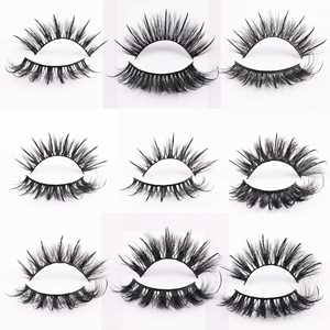 Vente en gros de <span class=keywords><strong>faux</strong></span> <span class=keywords><strong>cils</strong></span> humides qui ressemblent à des extensions de <span class=keywords><strong>cils</strong></span> Fluffy 3d 15-20mm <span class=keywords><strong>Faux</strong></span> <span class=keywords><strong>cils</strong></span> russes en vison pleine bande Wispy Wet Eyelashes - Product Image 6
