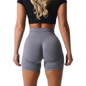 100% high quality Seamless Shorts for Women Push Up <b>Booty</b> Workout Shorts Fitness Sports Short Gym Clothing Yoga Shorts - Product Image 4