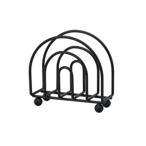 กล่องทิชชู่โลหะพิมพ์ลายสแตนเลสกันน้ำที่ใส่ผ้าเช็ดปากแบบครึ่งชุบสีดำสำหรับบ้านคาเฟ่โรงแรม - Product Image 1