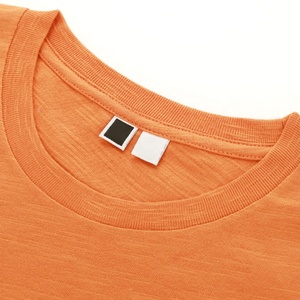 เสื้อยืดสำหรับผู้ชายผ้าฝ้าย100% ผ้าทอเป็นมิตรต่อสิ่งแวดล้อมพิมพ์โลโก้ได้ตามที่ต้องการ - Product Image 2