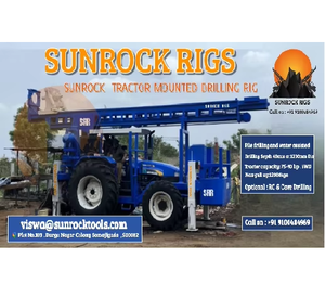 Plataforma de perforación de núcleo montada en tractor profesional para pruebas de tierras agrícolas y trabajos de análisis del subsuelo de proveedor indio - Product Image 2