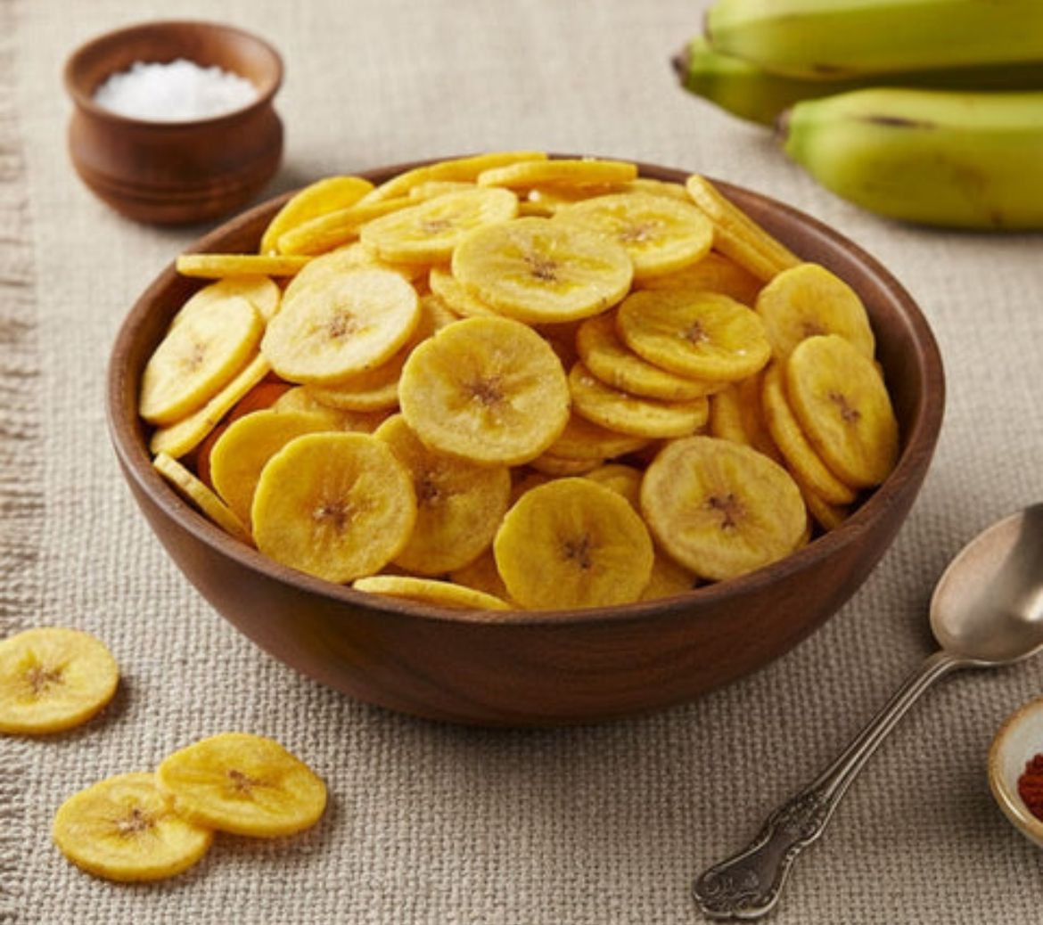Premium Fried Salty Banana Chips Hard Crispy Snack Made From Natural Bananas for Tea-Time Travel & Anytime Snacking by DEEPAK TEXTILE