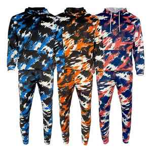 Survêtement Tie Dye à la mode pour hommes meilleure vente en ligne 100% coton confortable multicolore survêtement de jogging personnalisé pour hommes - Product Image 1