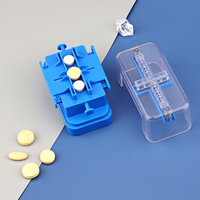 Coupe-pilules 4-en-1 avec lame de découpe, boîte en plastique pour médicaments 30g, livraison en 2 jours, meilleure qualité, vente en gros Thaïlande 50
