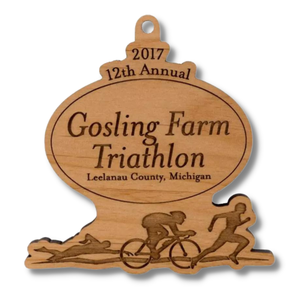 เหรียญโลโก้ที่กำหนดเองมาราธอนผลิตภัณฑ์ที่เป็นมิตรกับสิ่งแวดล้อมเหรียญไม้เหรียญรางวัล - Product Image 5